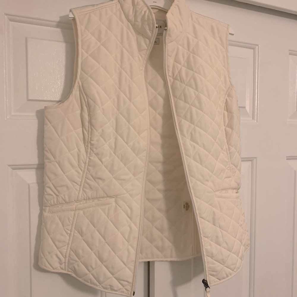 White Thin vest